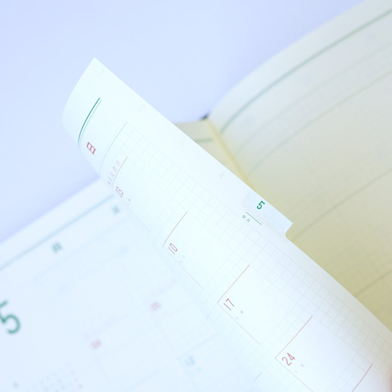 〈80P〉2026年版記す手帳 B6変形/薄型(26SHI-B6N-80・26SHI-B6B-80)